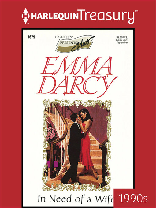 Title details for In Need of Wife by Emma Darcy - Available
